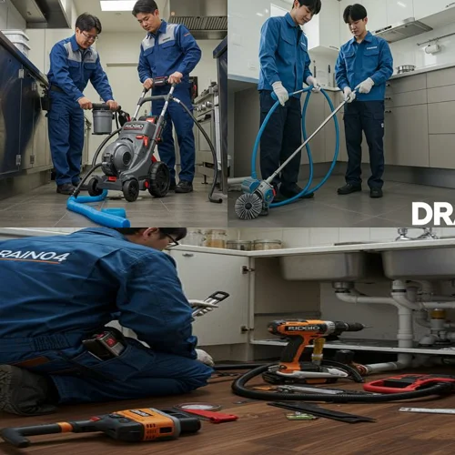 초지동 싱크대 막힘 배수구 아파트 주방