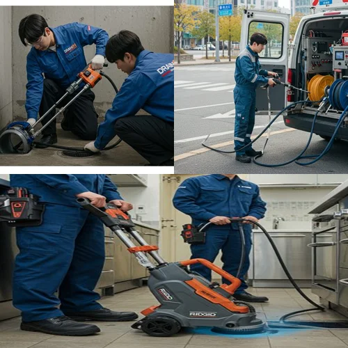 선부동 하수구 막힘 업체 빌라 역류