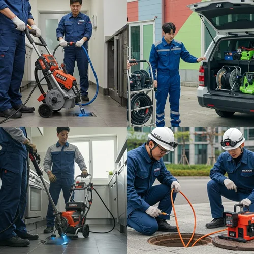 풍도동 싱크대 막힘 배수구 하부장 누수