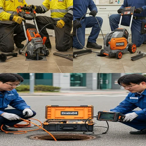 안산 하수구 고압세척 횡주관 아파트