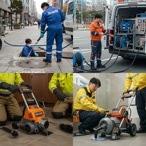 상록구 하수구 고압세척 상가 배관