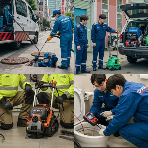 상록구 하수구 고압세척 상가 배관