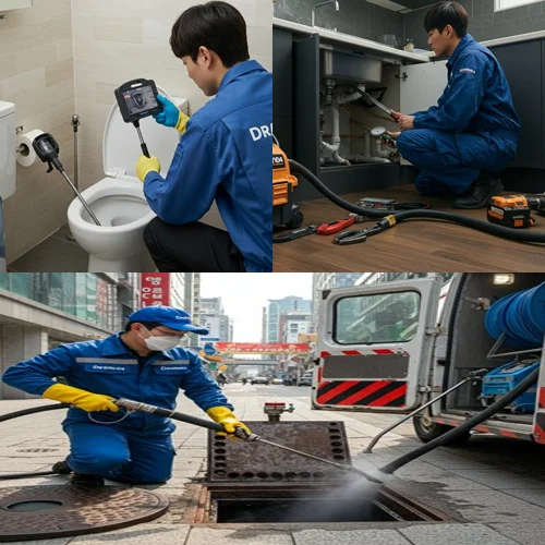 안산 선부동 변기막힘 상가 변기