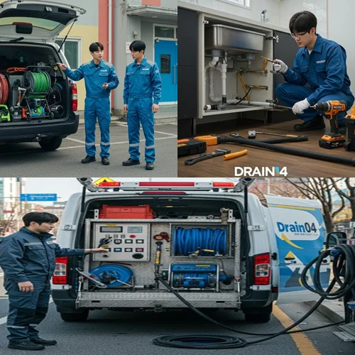 선감동 하수구업체 캠핑장 인근