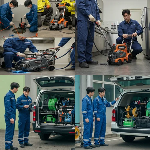 선감동 하수구업체 캠핑장 인근