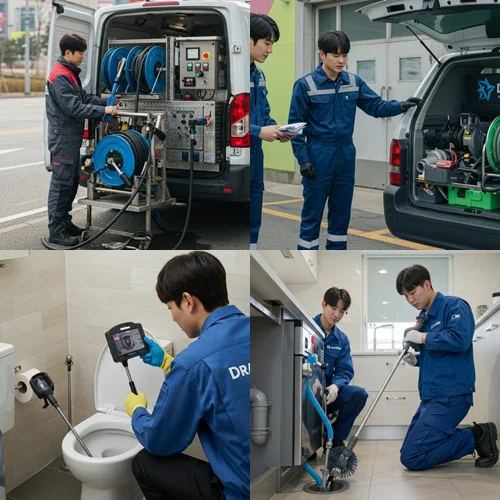 상록구 하수구막힘  상가 메인 배관