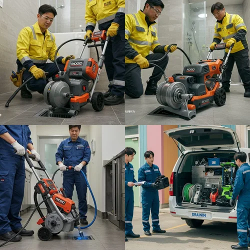 단원구 하수구막힘 식당 주방 역류