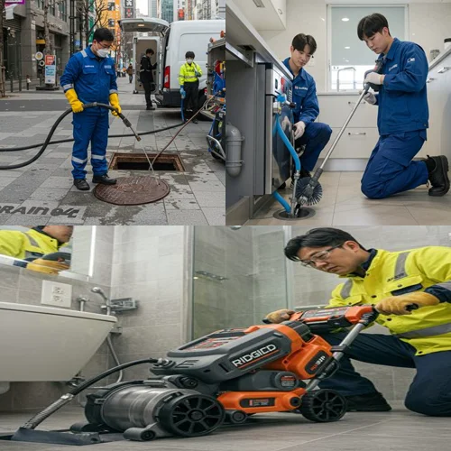 양상동 하수구막힘 안산IC 인근