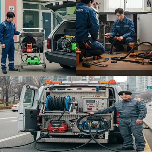 양상동 하수구막힘 안산IC 인근