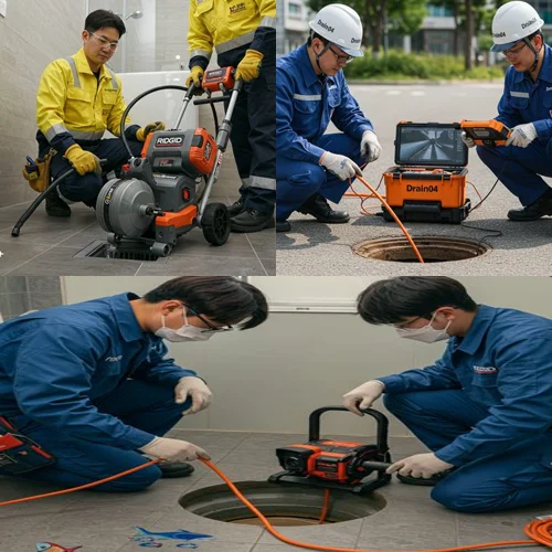 화정동 하수구뚫음 영어마을