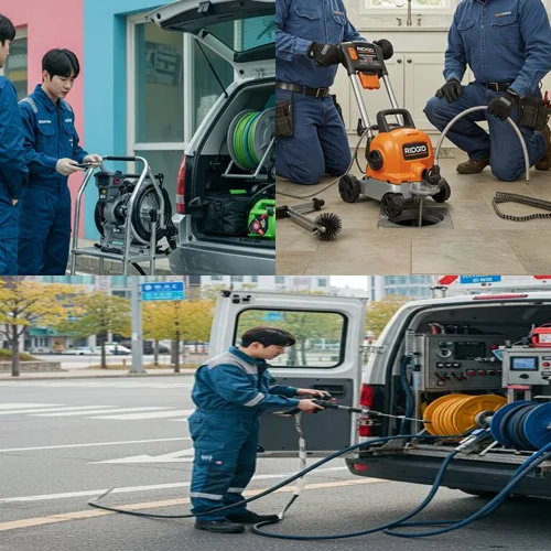 성곡동 싱크대 막힘 배수구 공단 식당