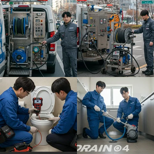 상록구 싱크대 막힘 배수구 뚫음