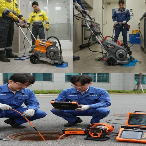 풍도동 하수구 뚫음 하수도 섬마을