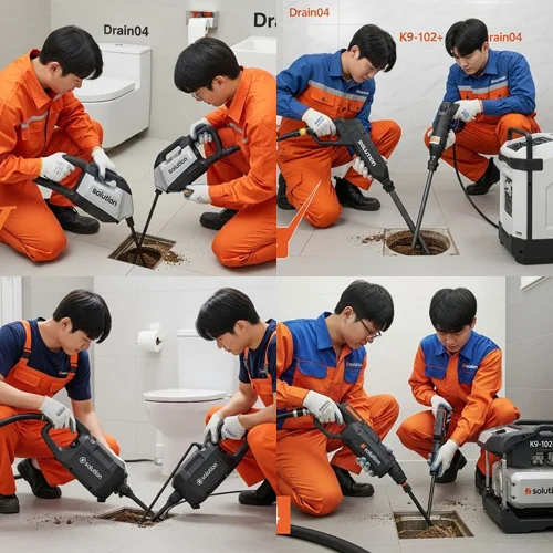 풍도동 배수구막힘 흙탕물 막힘