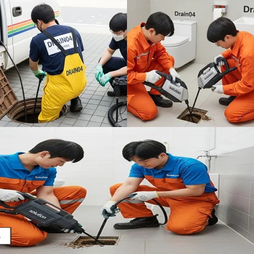 대부동 화장실 막힘 야외 화장실