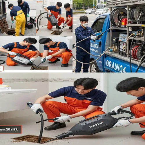 장하동 하수도막힘 하수관로