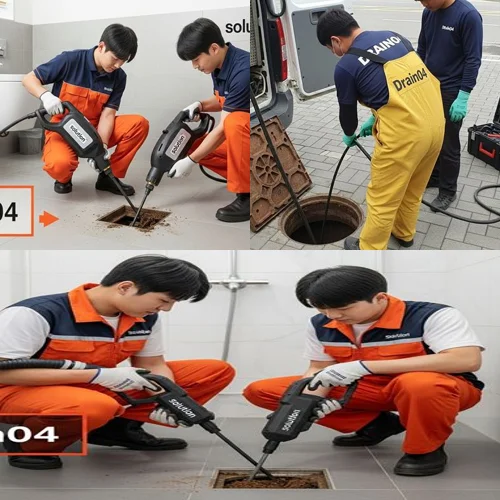 장하동 하수도막힘 하수관로