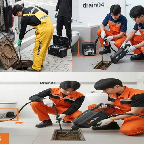 장상동 배수구막힘 횡주관 청소