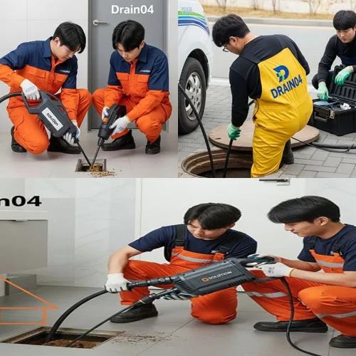 장상동 배수구막힘 횡주관 청소