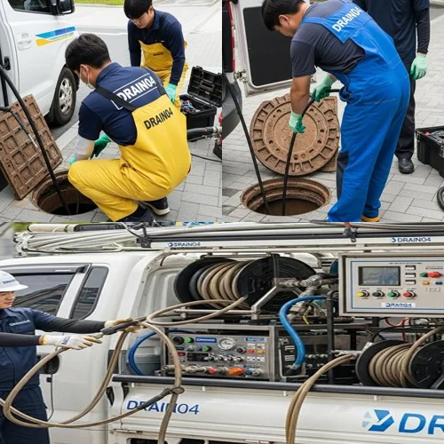 장상동 배수구막힘 횡주관 청소