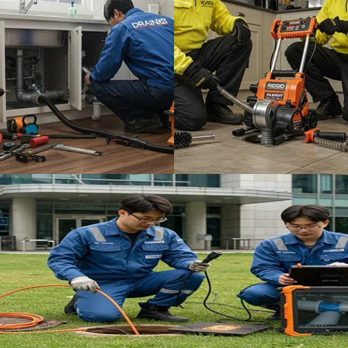 월피동 하수구 고압세척 현대아파트