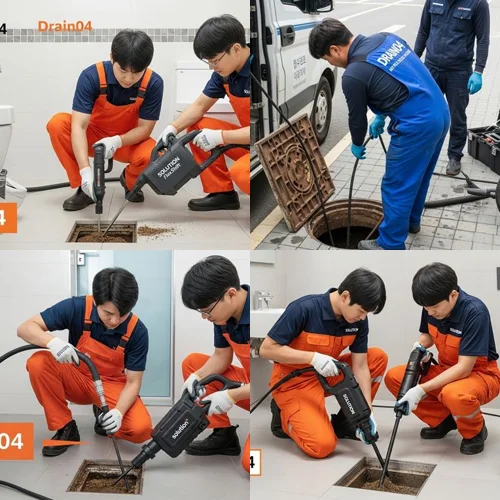 목내동 싱크대막힘 구내식당