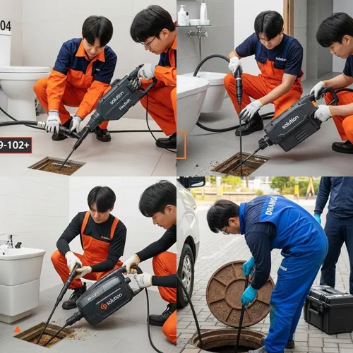 목내동 싱크대막힘 구내식당