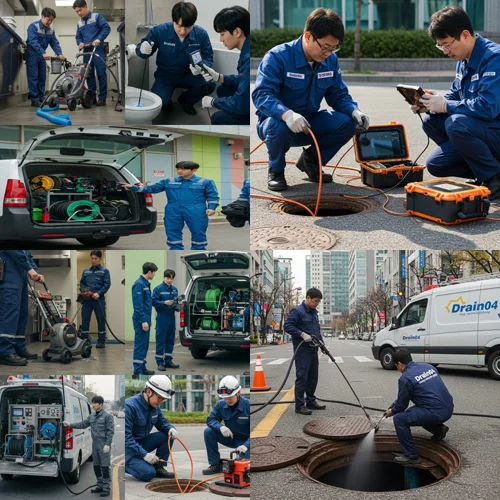 성곡동 배수구막힘 배수구 청소