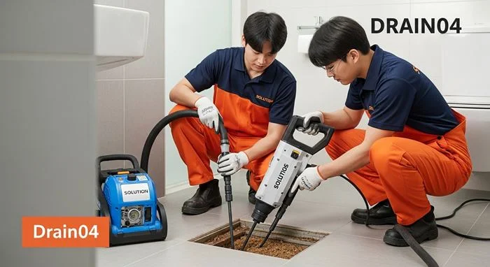 평택 하수구고압세척 송탄 미군부대 인근