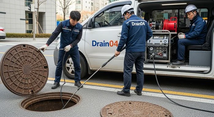 상록구 배수구막힘 2 냄새 차단