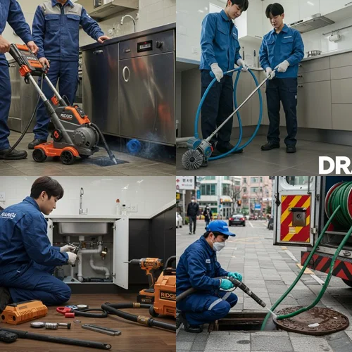 상록구 싱크대막힘 3 배관 스케일링