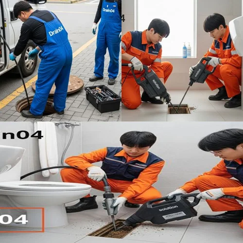 수암동 화장실 막힘 파출소 인근