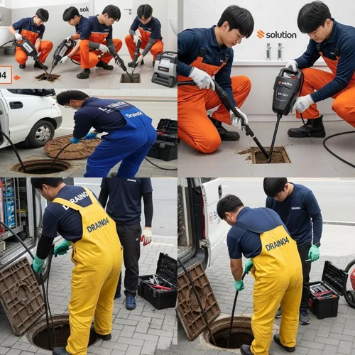 팔곡일동 하수구막힘 반월 저수지