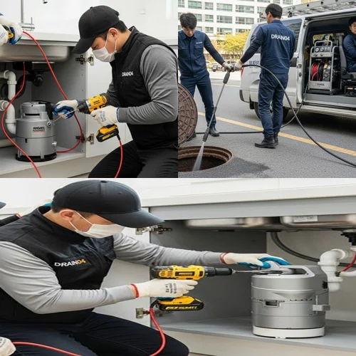 안산 하수구막힘 신속 해결 전문