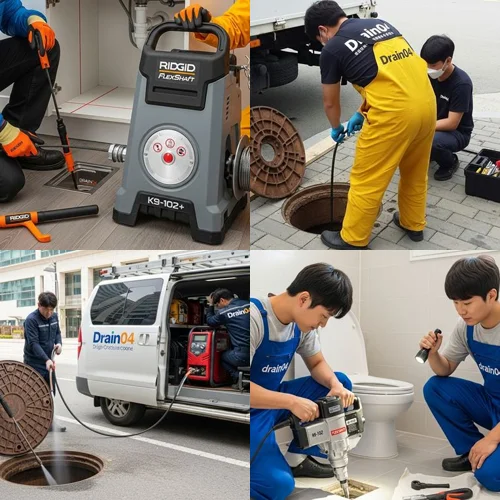 팔곡일동 하수구 고압세척 별장 배관