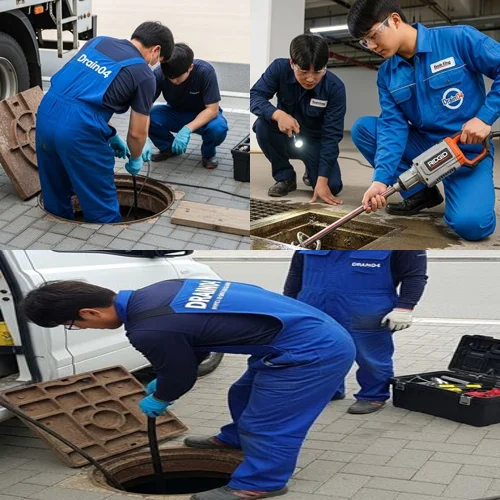 장하동 하수구막힘 농가 주택