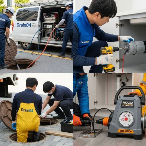 대부동 하수도막힘 펜션 배관