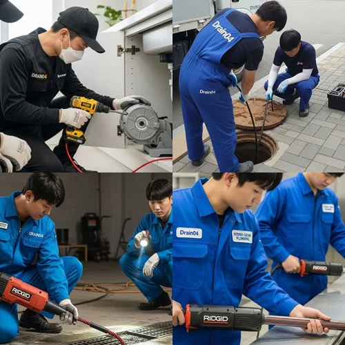 팔곡이동 하수도막힘 도금단지