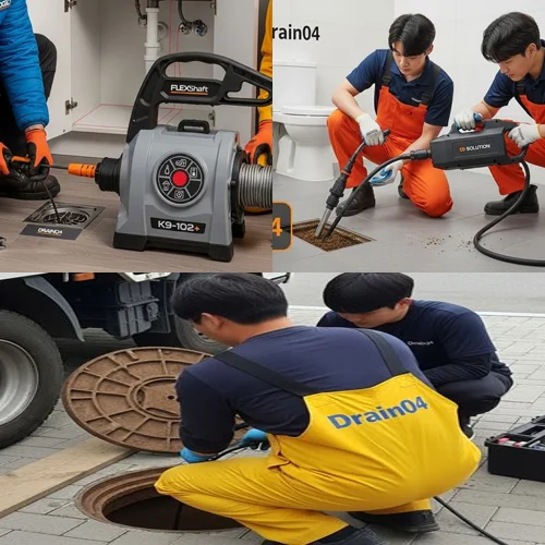 팔곡이동 하수도막힘 도금단지