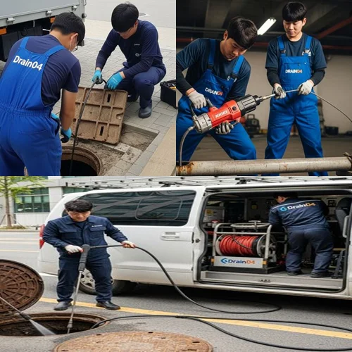 월피동 하수구뚫음 공원 화장실