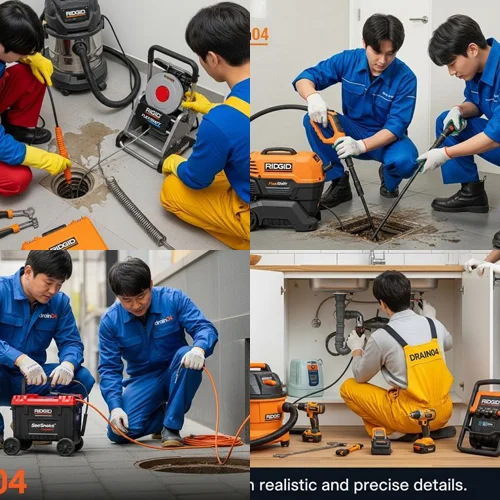 화정동 하수구막힘 가든 식당 배관