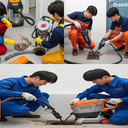 초지동 하수구막힘 아파트 단지